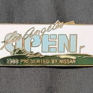 Vtg 1988 Los Angeles Open Presented by Nissan Lapel Pin Golf
